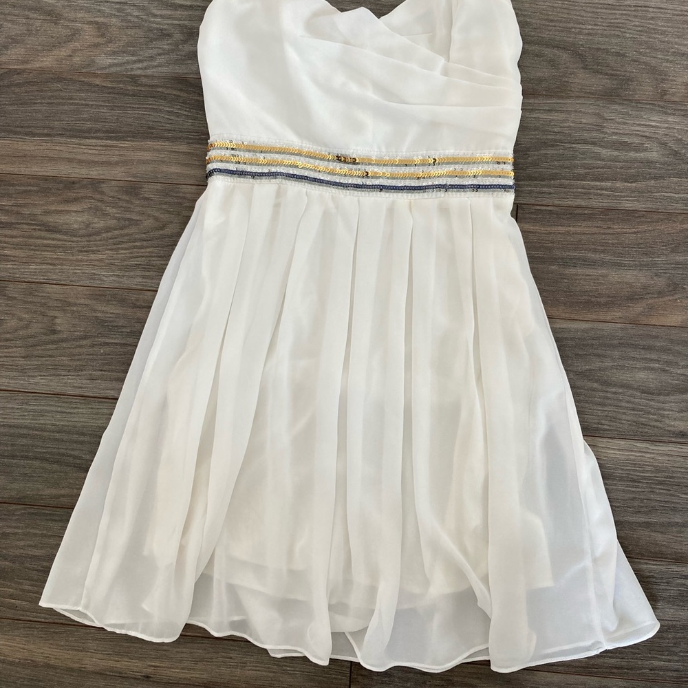 White dress